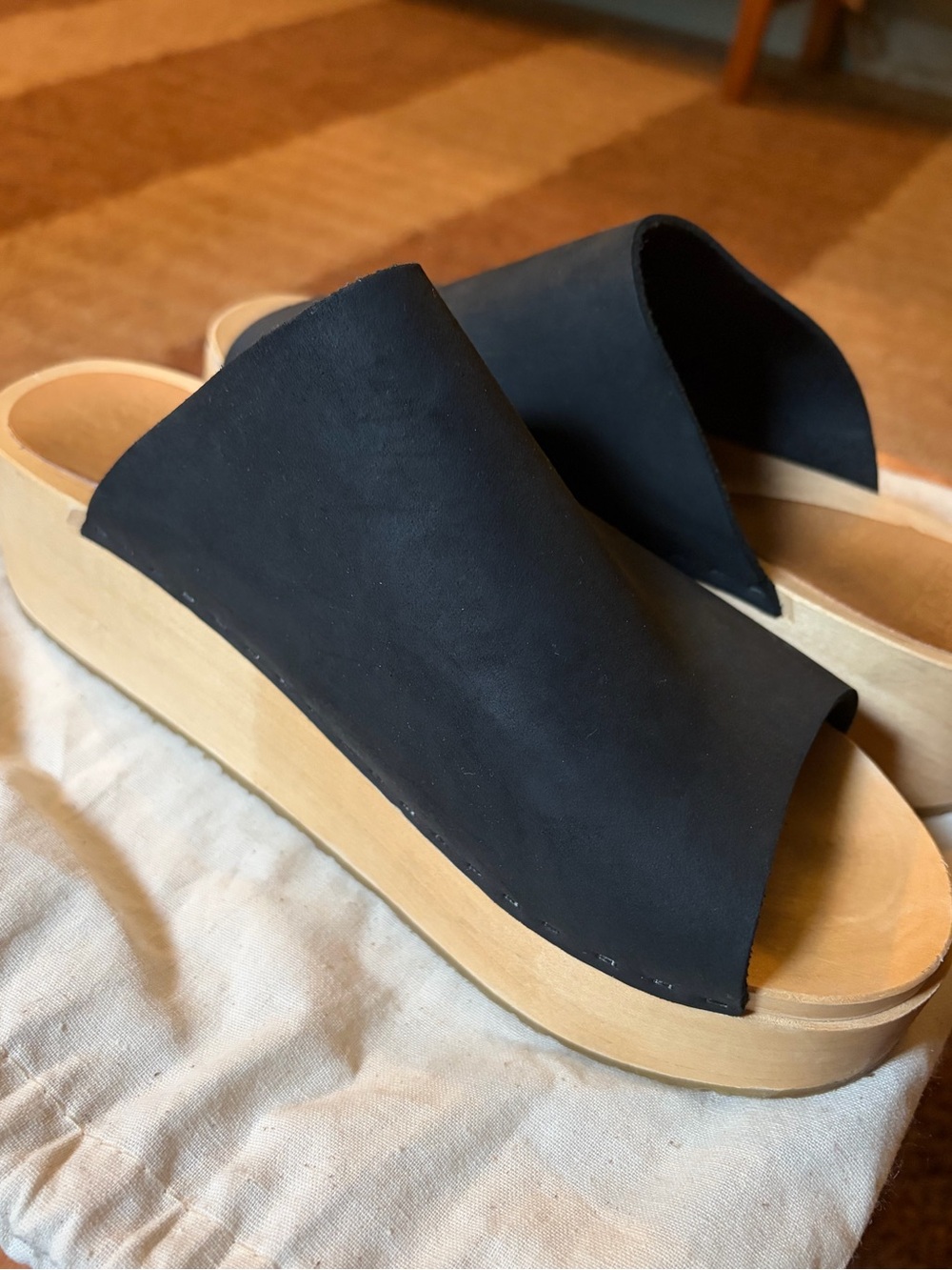 Bryr Norma Platform Clog in Black size 38 - Picture 9 of 13